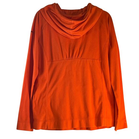 Columbia Sportswear Orange Virginia Tech Hokies Hooded Sweatshirt Reg Size XL - Picture 3 of 3